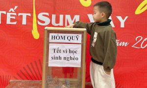 Trường Mầm Non Quảng Châu phát động chương trình TẾT VÌ HỌC SINH NGHÈO bằng việc ủng hộ những học sinh có hoàn cảnh khó khăn trong dịp tết Ất Tỵ năm 2025