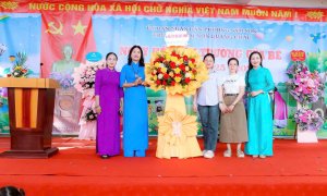 Trường MN Quảng Châu hân hoan tổ chức ngày hội đến trường của bé năm học 2025-2026