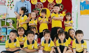 Trường MN Quảng Châu tổ chức ngày hội Vui trung thu năm học 2025-2026