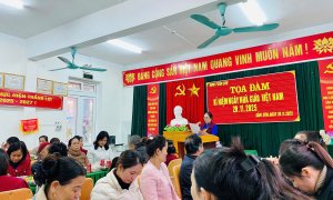 Trường MN Quảng Châu tổ chức tọa đàm ngày Nhà Giáo Việt Nam 20/11 