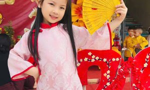 Trẻ tham gia Hội Xuân tại trường Mầm Non Quảng Châu năm học 2025-2026